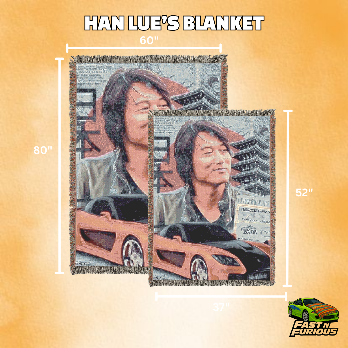 Fast & Furious Blankets 🏎️💨